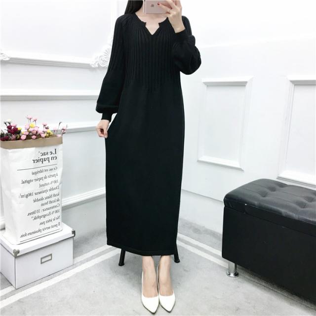 送料無料 ニットワンピース ロングワンピース ワンピース ニット リブ Aライン 537の通販はau Pay マーケット Chouchou Journee