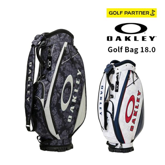 OAKLEY25 オークリー ゴルフ FOS901967 GOLF BAG 18.0 012 BLACK/GREY 9.5型