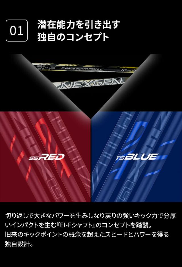 NEXGEN NS250 ドライバー ゴルフパートナー 限定モデル ネクスジェン 1フレックス シャフト 飛距離 飛び