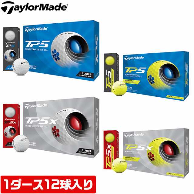 2023新作モデル 【新品】TP5 ホワイト pix ロストボール TaylorMade 1 