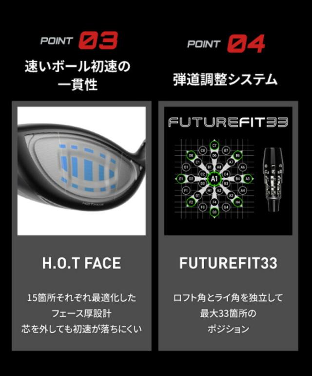 コブラ プーマ ゴルフ OPTM X フェアウェイウッド メンズ 右利き カーボンシャフト LIN-Q for Cobra SPEEDER NX for Cobra Fairway_3