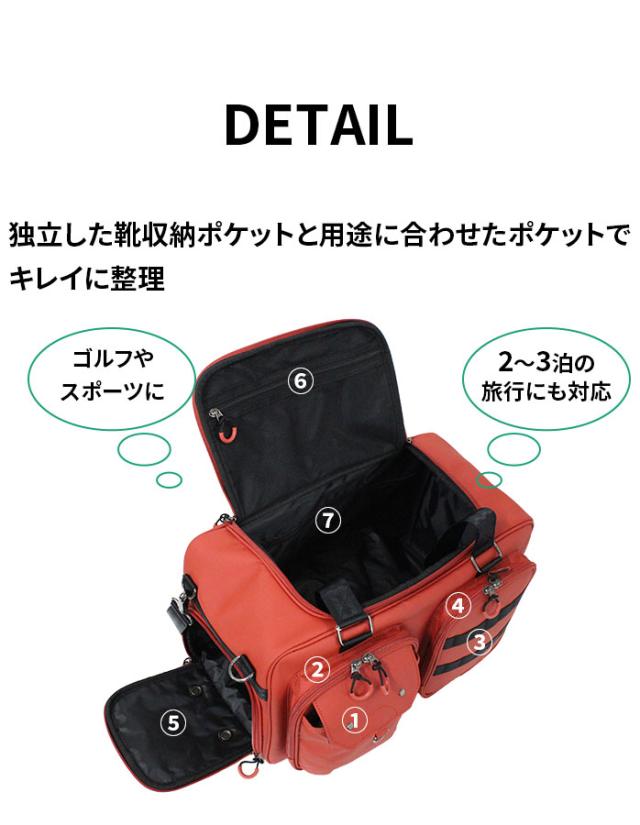 ホンマ ゴルフ アウトドア ボストンバッグ 23SS BB12307 HONMA
