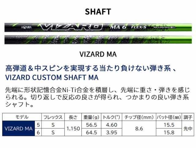 本間 ゴルフ ドライバ— TOUR WORLD TW757 D 9°10.5° VIZARD FZ MA MP 6