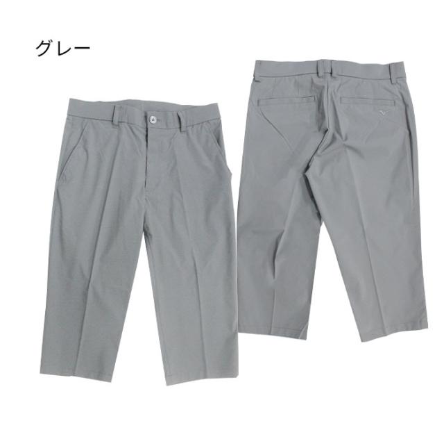 ピッコーネゴルフパンツグレー七分丈 パンツ　サラッとした生地 ピッコーネゴルフパンツグレー七分丈 パンツ サラッとした生地