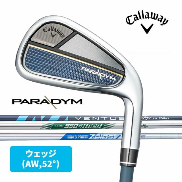 レフティ新品キャロウェイPARADYMパラダイム 52°AWウェッジ 2本 S