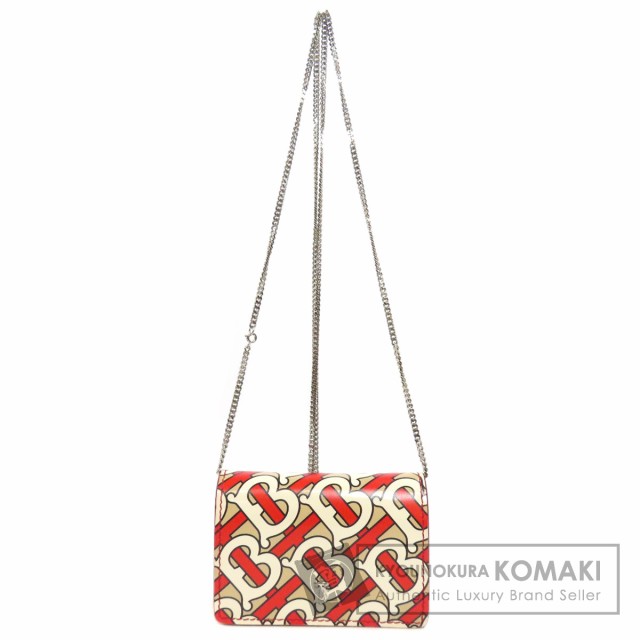 バーバリー BURBERRY ロゴモチーフ 二つ折り財布（小銭入れあり） PVC レディース 中古