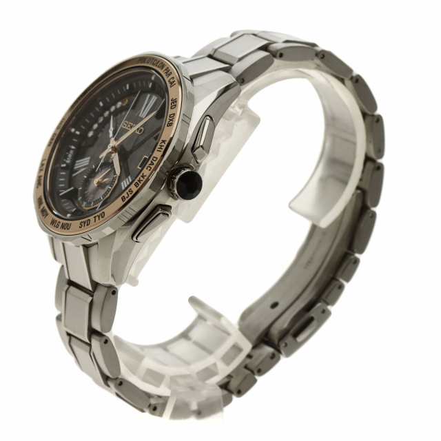 セイコー SEIKO SAGA188 8B54-0BH0 ブライツ 45周年モデル 1000本限定 腕時計 ステンレススチール 中古