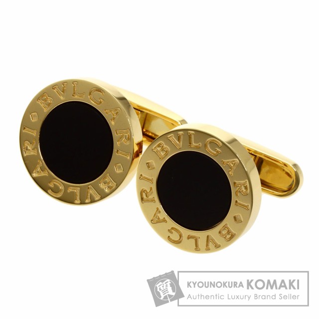 ブルガリ BVLGARI ブルガリブルガリ オニキス カフス K18イエローゴールド メンズ 中古の通販はau PAY マーケット -  ブランド京の蔵小牧 - バッグ・財布・ファッション小物