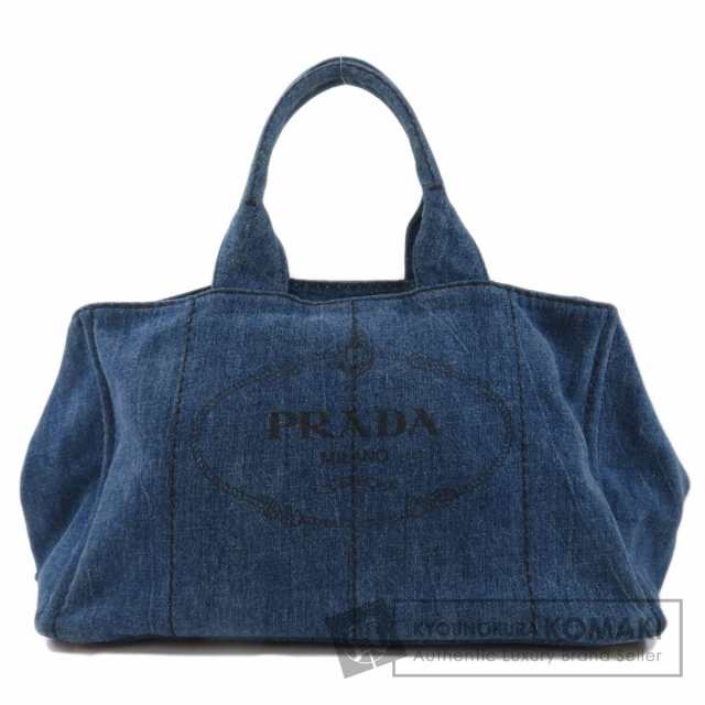 webショップ プラダ PRADA B1872B カナパ トートバッグ デニム