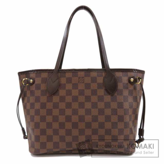 ルイヴィトン LOUIS VUITTON N51109 ネヴァーフルPM 旧 ダミエ エベヌ トートバッグ 中古の通販は - トートバッグ