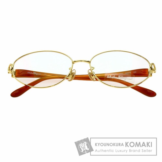 サルヴァトーレフェラガモ Salvatore Ferragamo オーバル 未使用 眼鏡
