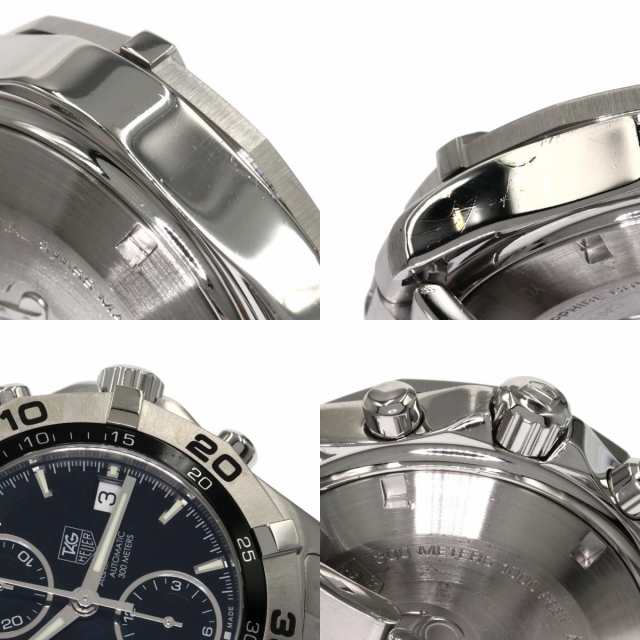 TAG HEUER CAF2110.BA0809 アクアレーサー クロノグラフ 腕時計 SS SS メンズ