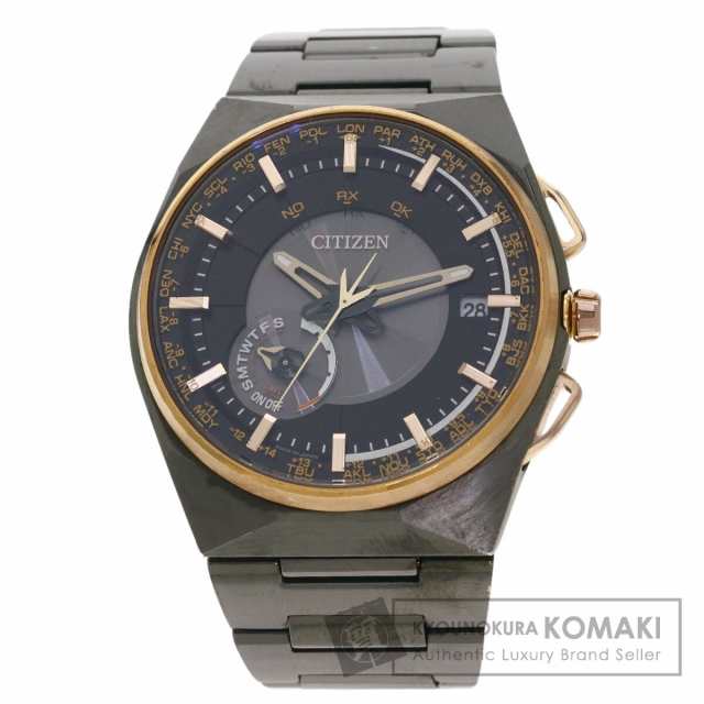 シチズン CITIZEN CC2004-59E エコ・ドライブ サテライトウエーブ 腕時計 チタン TI メンズ 中古