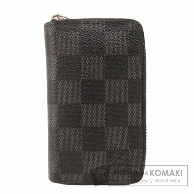 ルイヴィトン LOUIS VUITTON N63076 ジッピーコインパース ダミエ グラフィット コインケース 中古