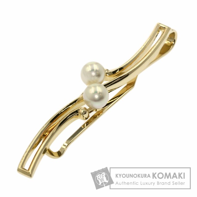 憧れの MIKIMOTO ミキモト パール 真珠 ゴルフクラブ タイピン K18