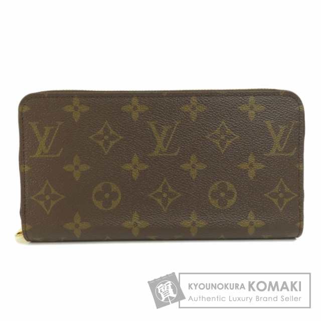 ルイヴィトン LOUIS VUITTON M42616 ジッピー・ウォレット モノグラム 中古