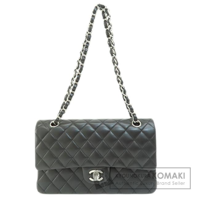 シャネル CHANEL チェーンショルダー マトラッセ シルバー金具