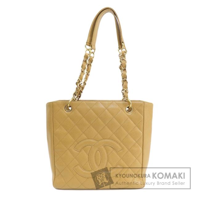 シャネル CHANEL  チェーンバッグ マトラッセ ゴールド金具  トートバッグ グレインド 中古