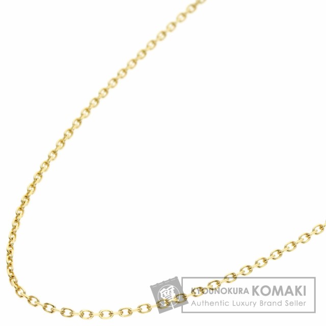 ミキモト MIKIMOTO チェーン 38cm ネックレス K18イエローゴールド レディース 中古