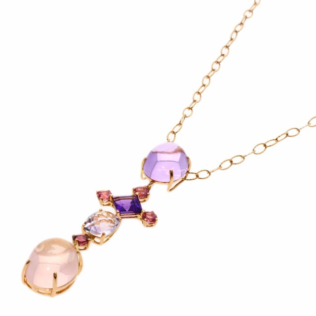 セレクトジュエリー SELECT JEWELRY カラーストーン ネックレス K18