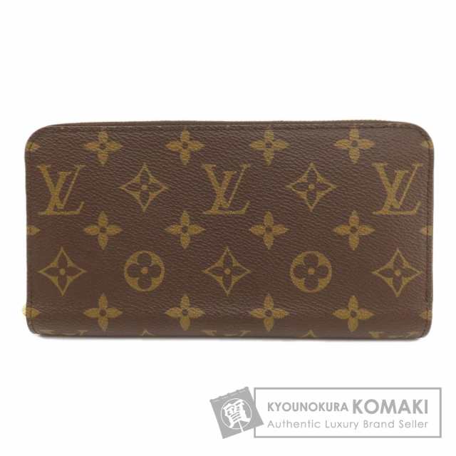 ルイヴィトン LOUIS VUITTON M41616 ジッピー・ウォレット モノグラム 中古