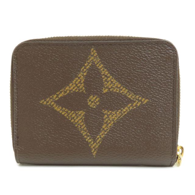 【使用感わずか】ジャイアント モノグラム ジッピーパース 小銭入れ LOUIS VUITTON ルイ・ヴィトン モノグラム ジッピー・コイン