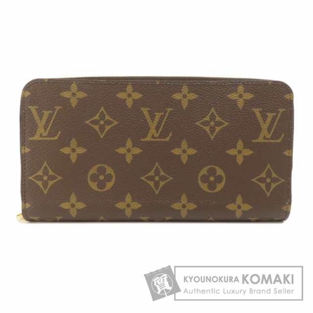 ルイヴィトン LOUIS VUITTON M42616 ジッピー・ウォレット モノグラム 中古