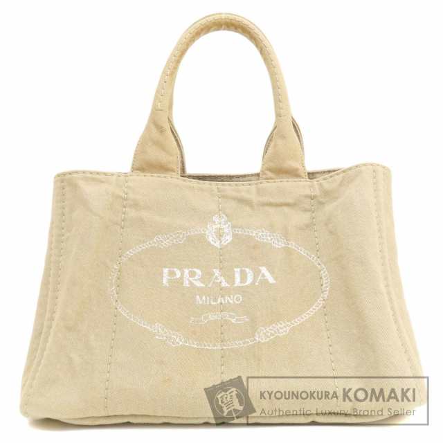 プラダ PRADA カナパ トートバッグ キャンバス レディース 中古の通販