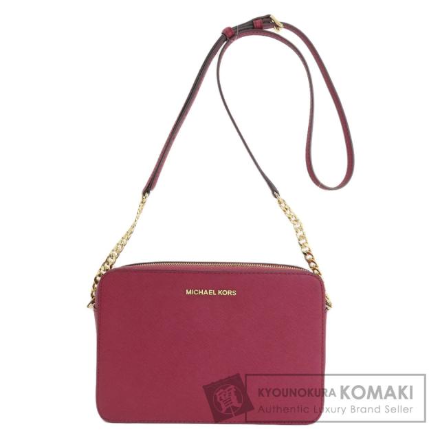マイケルコース Michael Kors  ロゴ金具  ショルダーバッグ レザー レディース  中古