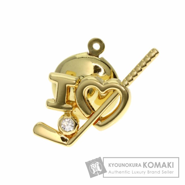 ティファニー TIFFANY&Co. I LOVE ゴルフ 1P ダイヤモンド ピン ...