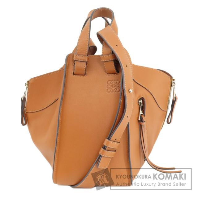 ロエベ LOEWE  ハンモック スモール 2WAY  ハンドバッグ カーフ レディース  中古