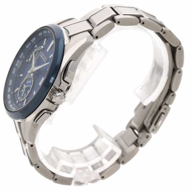 SEIKO SAGA299 8B63-0AV0 ブライツ ワールドタイム 腕時計 チタニウム チタニウム メンズ日常生活防水付属品 -  腕時計(アナログ)
