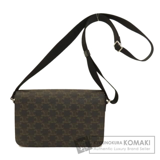 セリーヌ CELINE  トリオンフ  ショルダーバッグ PVC レディース  中古