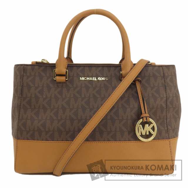 マイケルコース Michael Kors  ロゴ 2WAY  トートバッグ PVC レディース  中古の通販は 15,440円