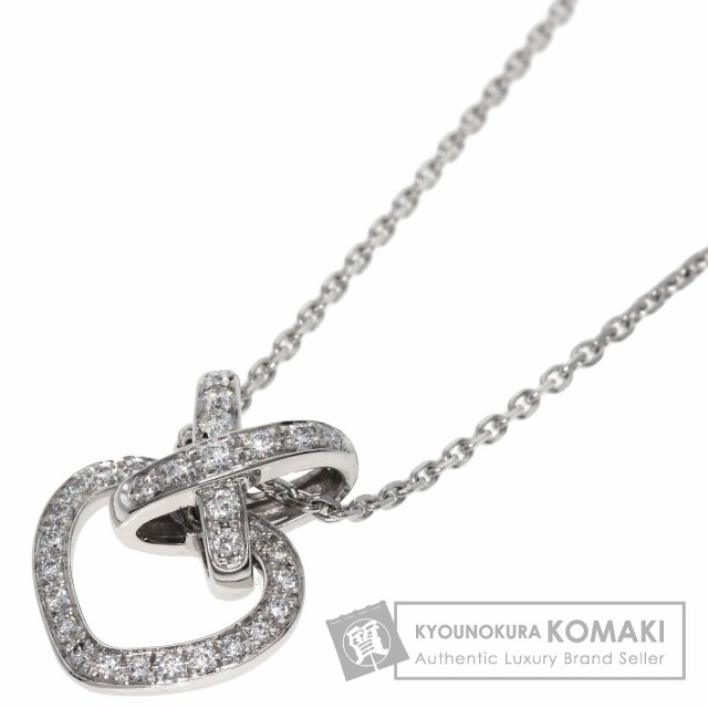 ショーメ Chaumet リアン ハート ダイヤモンド ネックレス K18ホワイトゴールド レディース 中古の通販はau PAY マーケット -  ブランド京の蔵小牧 | au PAY マーケット－通販サイト