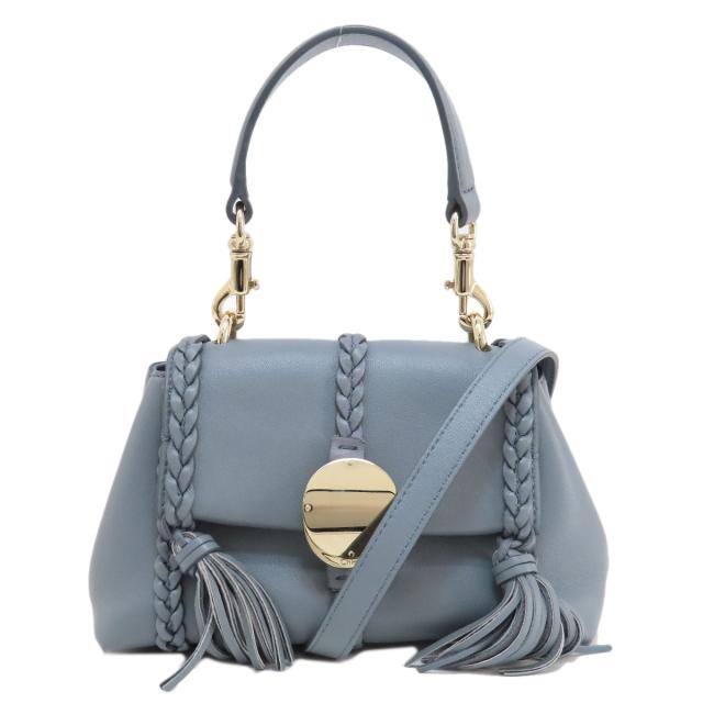 CHLOE クロエ ペネロペ 2WAY ハンドバッグ カーフ レディース 中古