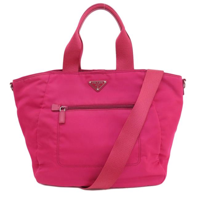 プラダ PRADA BR5137 2WAY トートバッグ ナイロン素材 レディース 中古 