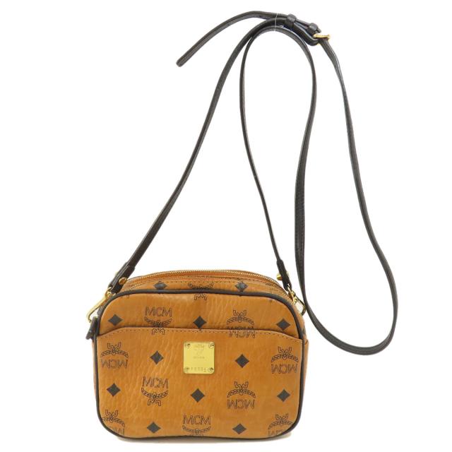 MCM ブラック ショルダーバッグ