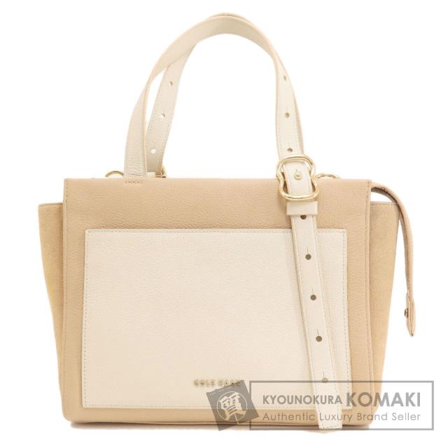 コールハーン Cole Haan ロゴ ハンドバッグ レザー レディース 中古  