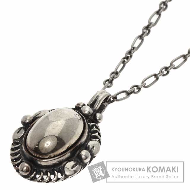 ジョージジェンセン Georg Jensen ヘリテージ コレクション SV925 1995年 ネックレス シルバー 中古