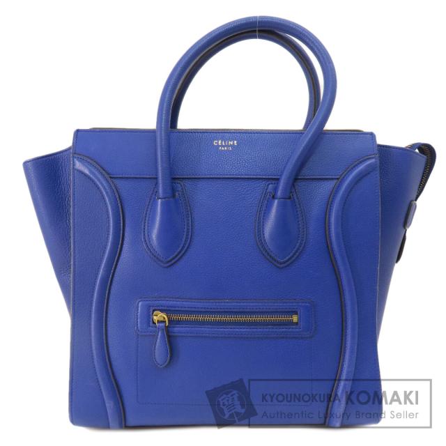 セリーヌ CELINE  ラゲージ ミニ  トートバッグ レザー レディース  中古