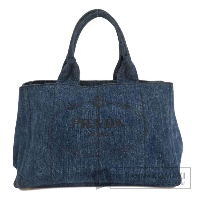 PRADA カナパ トートバッグ デニム