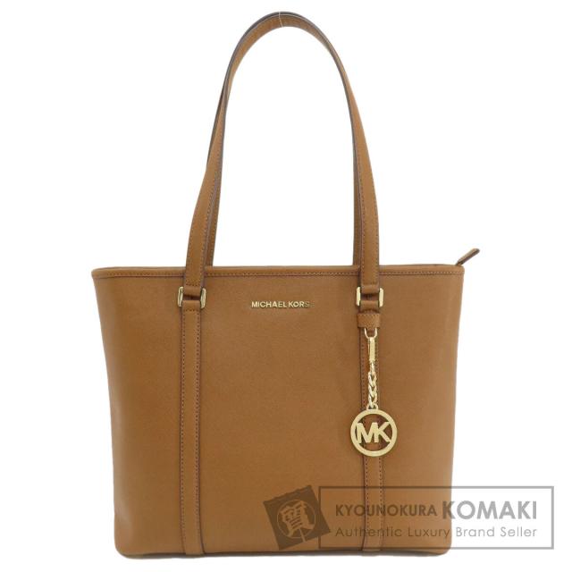 マイケルコース Michael Kors  ロゴ金具  トートバッグ レザー レディース  中古