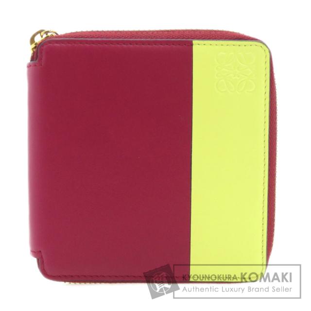 ロエベ LOEWE  アナグラム  二つ折り財布（小銭入れあり） カーフ レディース  中古の通販は 49,750円