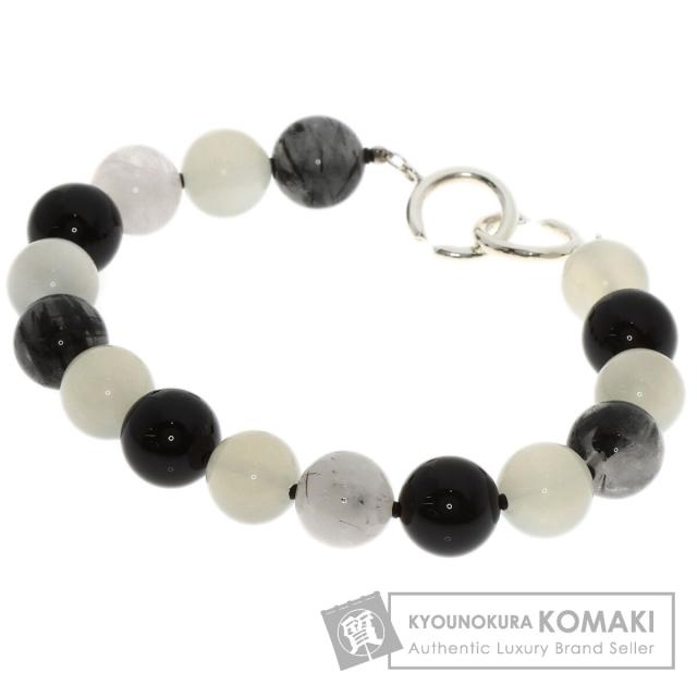 ティファニー TIFFANY&Co.  マルチカラー ストーン  ブレスレット シルバー レディース  中古の通販は