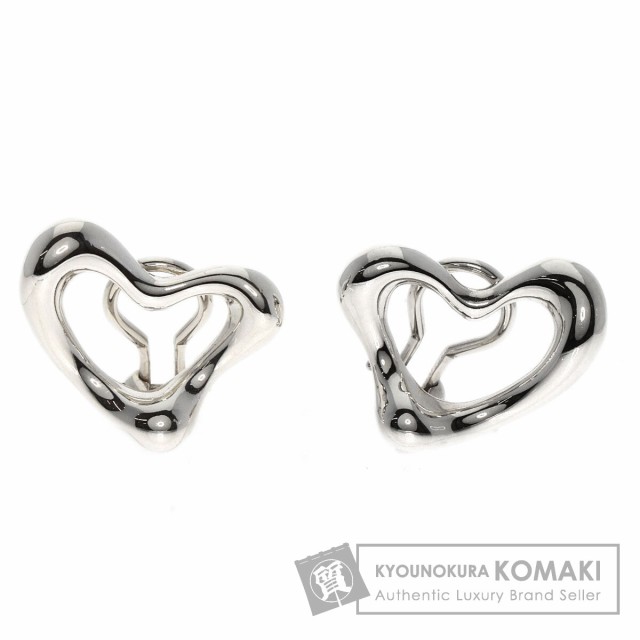 ティファニー TIFFANY&Co.  オープンハート  イヤリング シルバー レディース  中古の通販は