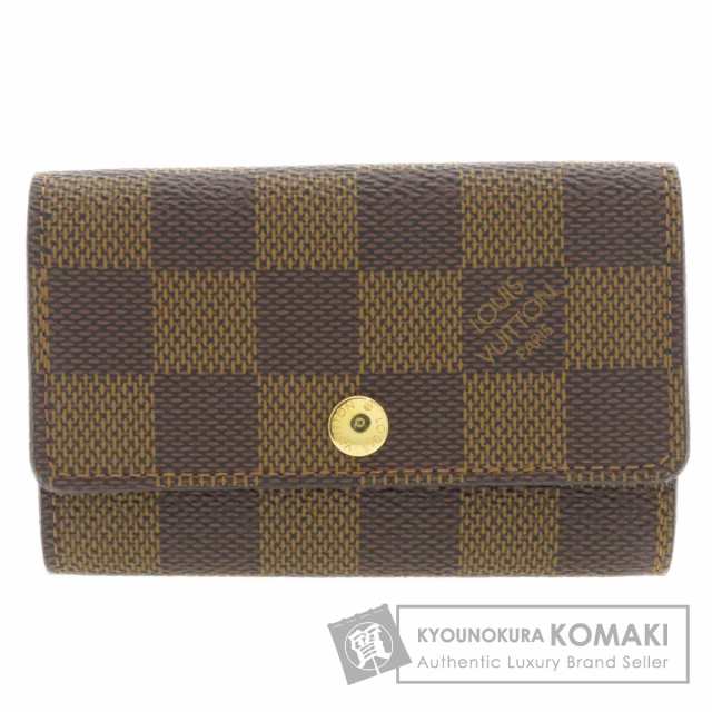 ルイヴィトン LOUIS VUITTON N62630 ミュルティクレ6 ダミエ エベヌ キーケース 中古