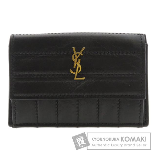 サンローラン SAINT LAURENT  ロゴモチーフ  ケース カーフ レディース  中古