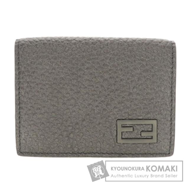 フェンディ FENDI 7M0280  ミニウォレット 三つ折り バゲット  二つ折り財布（小銭入れあり） 中古 45,350円