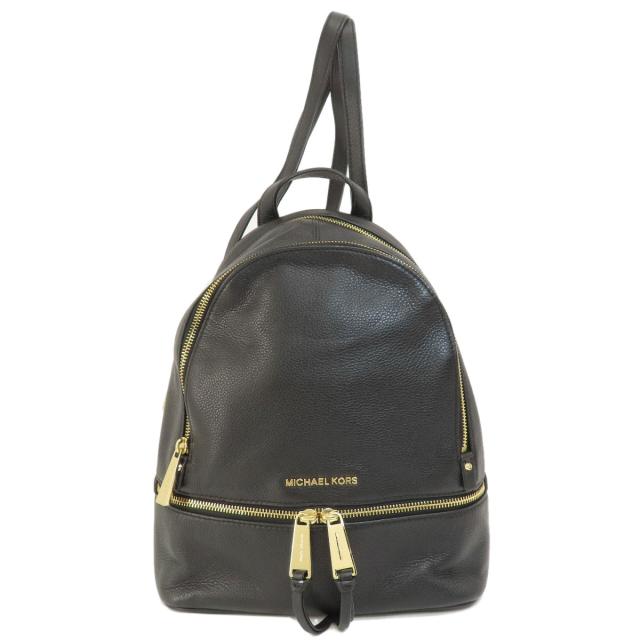 マイケルコース Michael Kors ロゴ金具 リュック・デイパック レザー レディース 中古